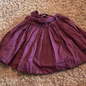 a&f maroon skirt